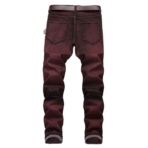 jeans fashion straight designer mens long pants male jeans holes mens stretch, Blue
jeans fashion straight designer mens long pants male jeans holes mens stretch, Blue
