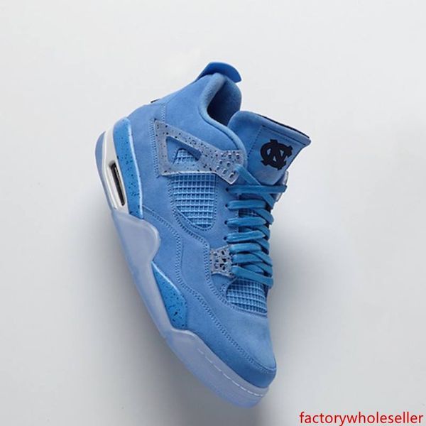 4s unc blue player edition factory version 4 basketball shoes mens trainers 2019 suede sneakers with box
4s unc blue player edition factory version 4 basketball shoes mens trainers 2019 suede sneakers with box