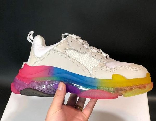 women men dad casual shoes crystal bottom triple-s leisure shoes sneakers for men vintage old grandpa trainer sports shoes size 36-45 c04, Black
women men dad casual shoes crystal bottom triple-s leisure shoes sneakers for men vintage old grandpa trainer sports shoes size 36-45 c04, Black