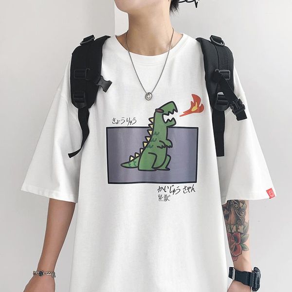 2020 designer ins port wind loose cartoon short sleeve t-shirt men enlarge size tide fat summer joker 5/2 sleeve t-shirt men, White;black
2020 designer ins port wind loose cartoon short sleeve t-shirt men enlarge size tide fat summer joker 5/2 sleeve t-shirt men, White;black