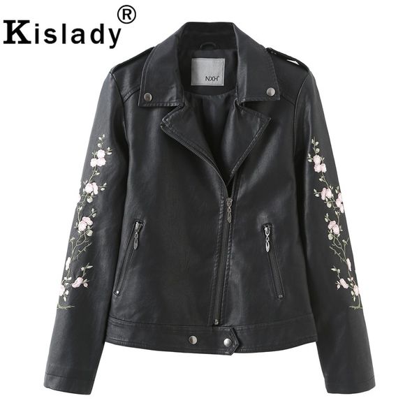 women's leather & faux 2021 fall jacket vintage floral embroidery black biker fashion winter coat gothic punk outwear
women's leather & faux 2021 fall jacket vintage floral embroidery black biker fashion winter coat gothic punk outwear