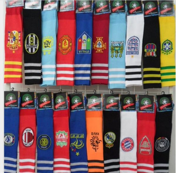 team logo club sports long football socks, Black 
team logo club sports long football socks, Black