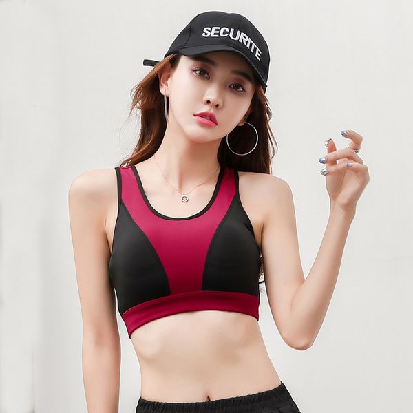 full cup push up sports bra underwear for women seamless plus size ensemble sport femme yoga gym running fitness bra, White;black
full cup push up sports bra underwear for women seamless plus size ensemble sport femme yoga gym running fitness bra, White;black