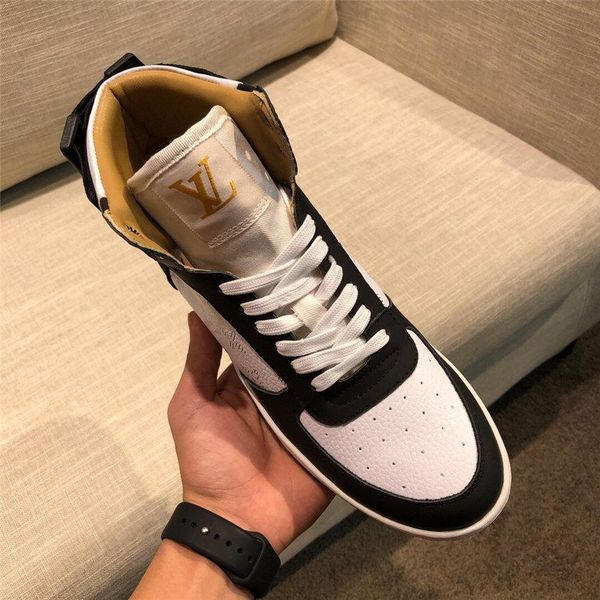 19fw смешанный цвет повседневный мужская обувь полный шипы лоскутная high top luxury проектировщики квартиры обувь мужчины синий досуг стиль, Black
19fw смешанный цвет повседневный мужская обувь полный шипы лоскутная high top luxury проектировщики квартиры обувь мужчины синий досуг стиль, Black