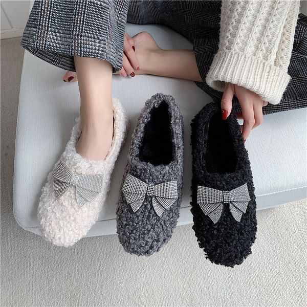 all-match moccasin shoes mixed colors slip-on casual female sneakers shose women autumn loafers fur bow-knot round toe 2019, Black
all-match moccasin shoes mixed colors slip-on casual female sneakers shose women autumn loafers fur bow-knot round toe 2019, Black