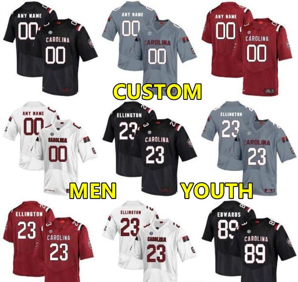custom mens youth south carolina gamecock ncaa college football jerseys turner jeffery ellington edwards kinlaw davis denson smith, Black;red
custom mens youth south carolina gamecock ncaa college football jerseys turner jeffery ellington edwards kinlaw davis denson smith, Black;red