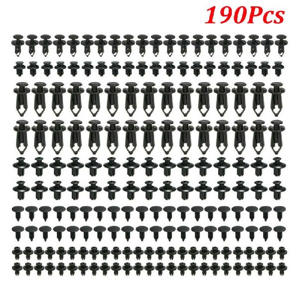 190pcs universal auto fastener plastic fastener rivet car push pin rivet trim clips kit
190pcs universal auto fastener plastic fastener rivet car push pin rivet trim clips kit