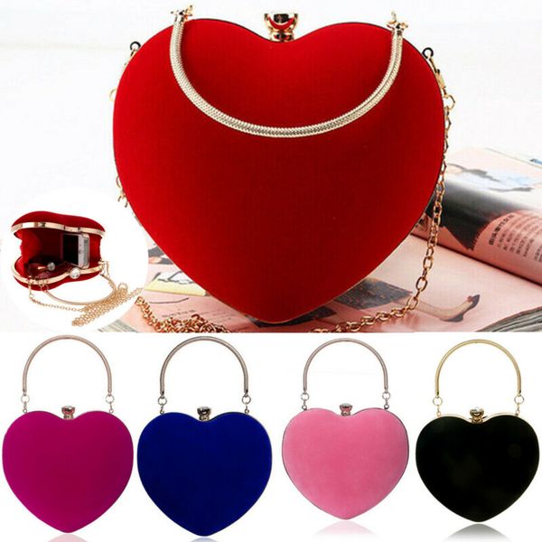 local stock fashion heart-shape evening party wedding prom clutch bag tote handbag crossbody
local stock fashion heart-shape evening party wedding prom clutch bag tote handbag crossbody