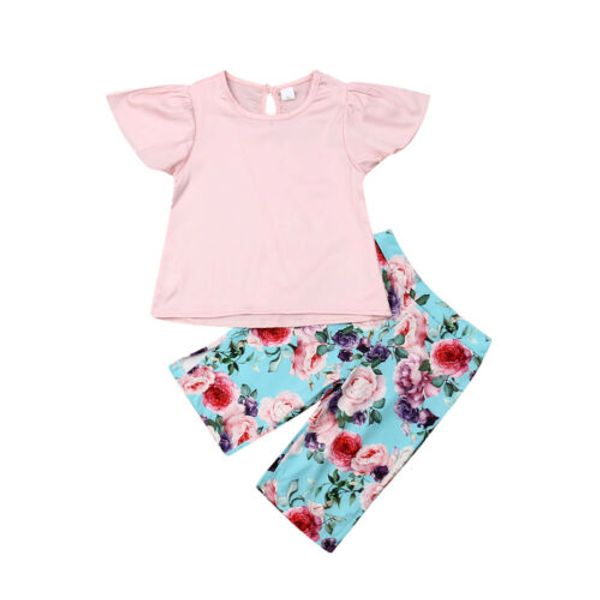fashion toddler kids baby bibs girl summer ruffle solid long printing pants leggings 2pcs outfits sunsuit summer clothes, White
fashion toddler kids baby bibs girl summer ruffle solid long printing pants leggings 2pcs outfits sunsuit summer clothes, White