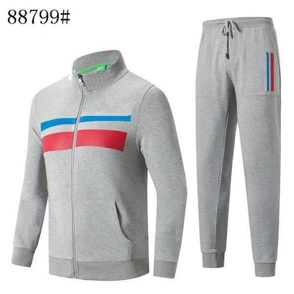 new german brand men designer tracksuits spring and autumn new pullover sweater plus sports trousers casual suit men's cotton, Gray
new german brand men designer tracksuits spring and autumn new pullover sweater plus sports trousers casual suit men's cotton, Gray
