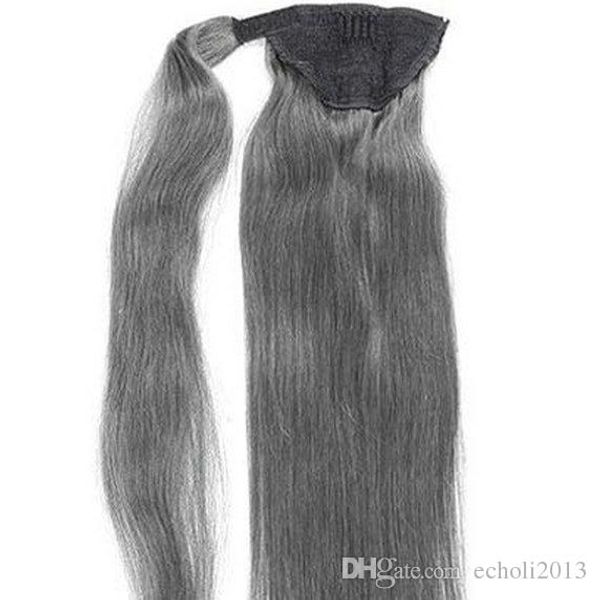 chic silver grey human hair pony tail hairpiece wrap around dye natural hightlight salt and pepper gray hair ponytail 100g-140g choose, Black
chic silver grey human hair pony tail hairpiece wrap around dye natural hightlight salt and pepper gray hair ponytail 100g-140g choose, Black