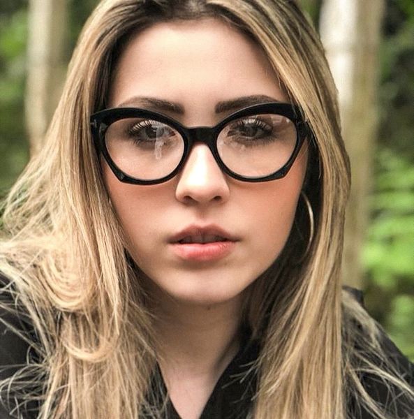 fashion cat eye glasses frames women brand optical eyewear men retro computer glasses cy273, Black
fashion cat eye glasses frames women brand optical eyewear men retro computer glasses cy273, Black
