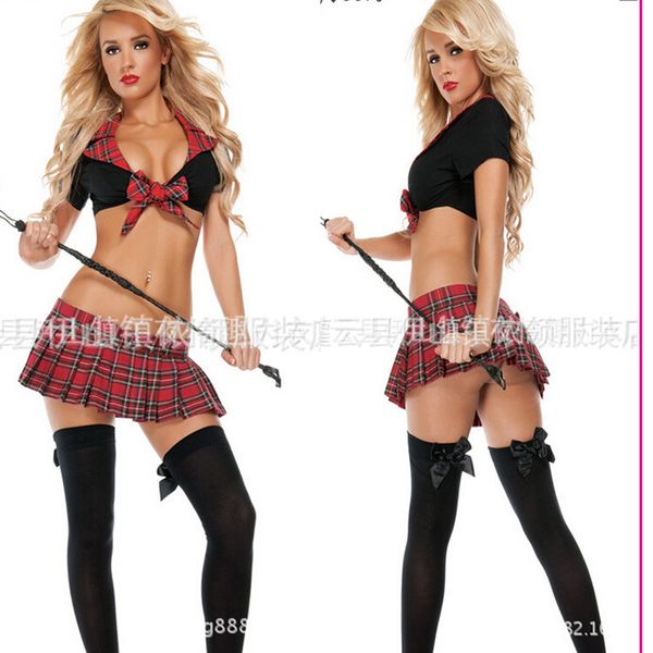 underwear european and american student uniform student uniform temptation plaid skirt professional product sexy, Black;white
underwear european and american student uniform student uniform temptation plaid skirt professional product sexy, Black;white