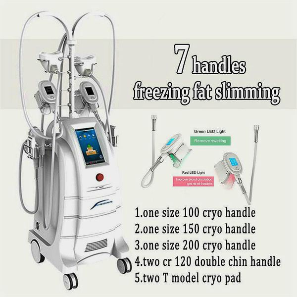7 in 1 cryolipolysis with 7 cryo handles+40k+rf+facial rf+ 6 pads lase cavitation 360°double chin fat e slimming machine
7 in 1 cryolipolysis with 7 cryo handles+40k+rf+facial rf+ 6 pads lase cavitation 360°double chin fat e slimming machine