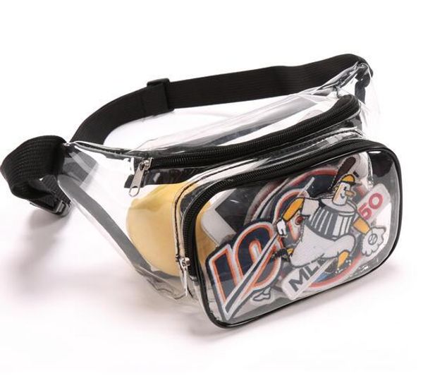 19 20 the new fanny pack, adjustable waist bag withextra external pocket, clear bag with strong zipper, for football place, Black
19 20 the new fanny pack, adjustable waist bag withextra external pocket, clear bag with strong zipper, for football place, Black