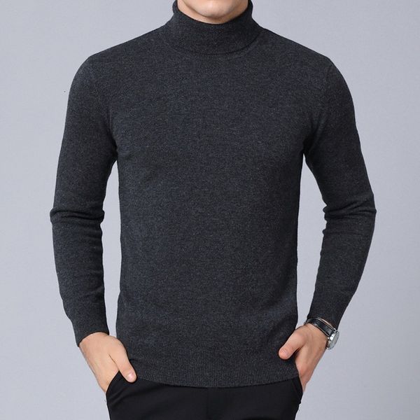 men turtleneck luxury 100% wool sweater 2020 knitted casual warm long sleeve pullover autumn winter solid slim high neck sweater, White;black
men turtleneck luxury 100% wool sweater 2020 knitted casual warm long sleeve pullover autumn winter solid slim high neck sweater, White;black