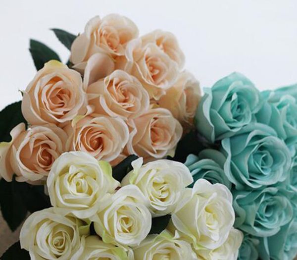 100% brand rose artificial roses wedding flower decoration mariage fake silk rose flower bridal bouquet home party decor 12 head
100% brand rose artificial roses wedding flower decoration mariage fake silk rose flower bridal bouquet home party decor 12 head