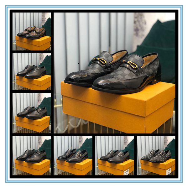 2020 new mens luxury monte carlo designer dress shoes black brown lattice leather casual loafers men slip on pointed oxford shoes with box
2020 new mens luxury monte carlo designer dress shoes black brown lattice leather casual loafers men slip on pointed oxford shoes with box