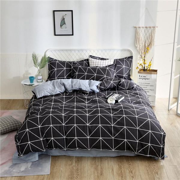 geometric lines bedding set black duvet cover pillowcase bed linen single king size bedclothes home textiles
geometric lines bedding set black duvet cover pillowcase bed linen single king size bedclothes home textiles