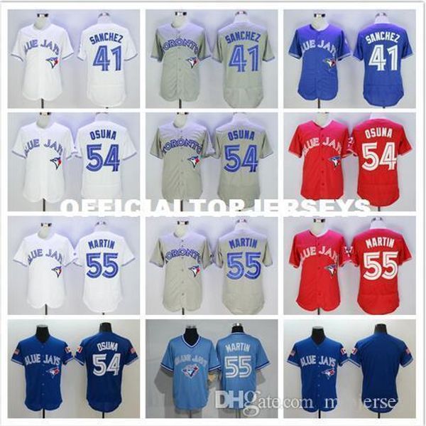 mens 41 sanchez 54 roberto osuna 55 russell martin jerseys color white blue gray red quality, Black;blue
mens 41 sanchez 54 roberto osuna 55 russell martin jerseys color white blue gray red quality, Black;blue