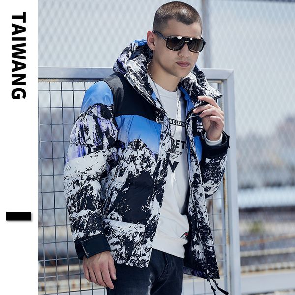 high street parkas men winter warm down jacket casual parka male jackets casual hooded windbreaker overcoat men printed hip hop, Black
high street parkas men winter warm down jacket casual parka male jackets casual hooded windbreaker overcoat men printed hip hop, Black