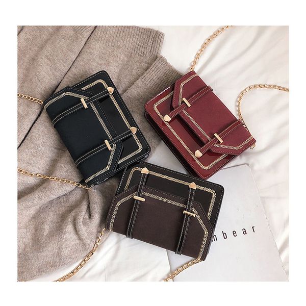 2019 new fashion ladies mini flap bags good quality metal chain bag women solid color messenger bags crossbody shoulder
2019 new fashion ladies mini flap bags good quality metal chain bag women solid color messenger bags crossbody shoulder