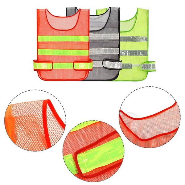 1pc high visibility reflective safety vest reflective vest multi pockets workwear safety waistcoat drop shipping
1pc high visibility reflective safety vest reflective vest multi pockets workwear safety waistcoat drop shipping