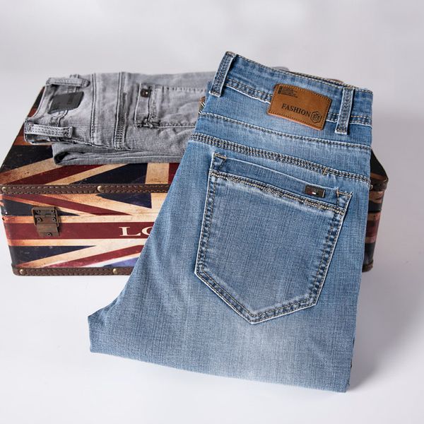 2020 summer autumn new business casual classic style fashion denim trousers male black blue gray pantsmen's stretch-fit jeans
2020 summer autumn new business casual classic style fashion denim trousers male black blue gray pantsmen's stretch-fit jeans
