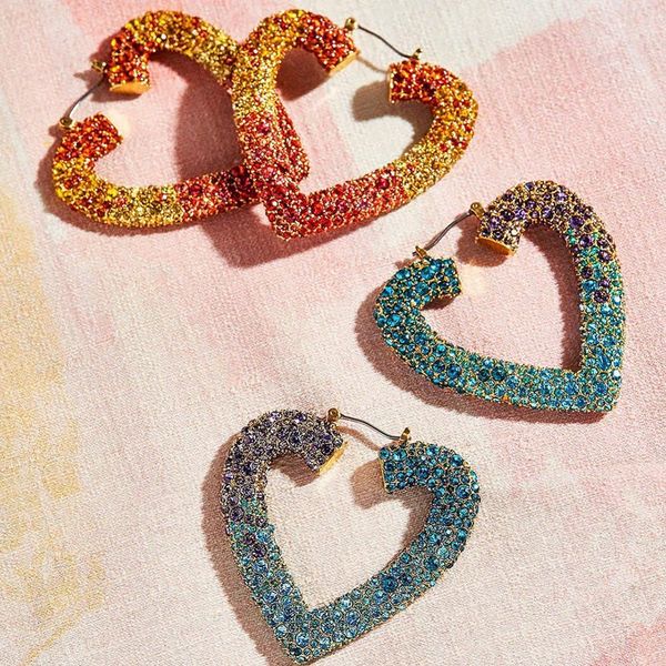 vedawas hollow heart strass crystal drop earrings for women wedding colorful rhinestone statement earrings wholesale jewelry, Silver
vedawas hollow heart strass crystal drop earrings for women wedding colorful rhinestone statement earrings wholesale jewelry, Silver