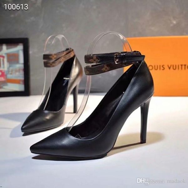 19fw price pointed toe metallic gold chain pumps for women ankle lock decoration sandals party dress shoes yecq5, Black
19fw price pointed toe metallic gold chain pumps for women ankle lock decoration sandals party dress shoes yecq5, Black