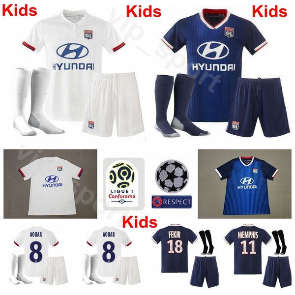 Lyon Youth MEMPHIS Jersey Socks Set Kids Soccer DEMBELE FEKIR TERRIER AOUAR TRAORE CORNET MARCELO LOPES DENAYER Football Shirt Kits
Lyon Youth MEMPHIS Jersey Socks Set Kids Soccer DEMBELE FEKIR TERRIER AOUAR TRAORE CORNET MARCELO LOPES DENAYER Football Shirt Kits