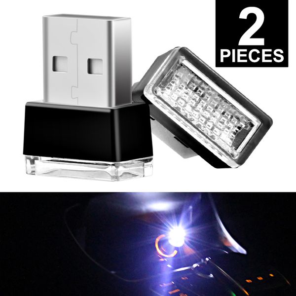 2pcs white usb car atmosphere light atmosphere lamp car interior light foot decorative lamp cigarette lighter styling
2pcs white usb car atmosphere light atmosphere lamp car interior light foot decorative lamp cigarette lighter styling