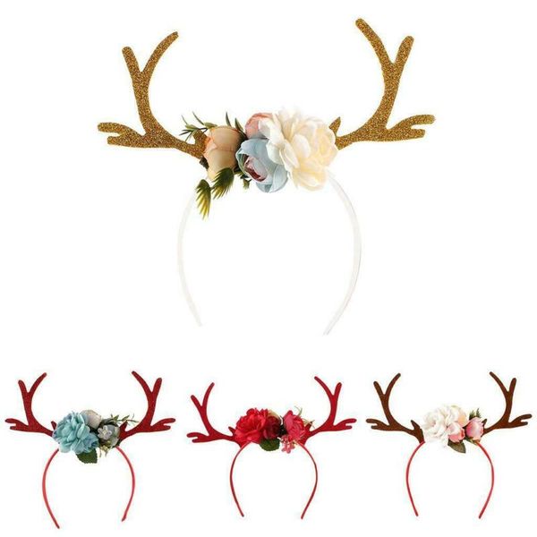 girls floral cute cartoon head-wear kid christmas deer antlers costume ear party hair headband birthday gift halloween wear, Slivery;white
girls floral cute cartoon head-wear kid christmas deer antlers costume ear party hair headband birthday gift halloween wear, Slivery;white