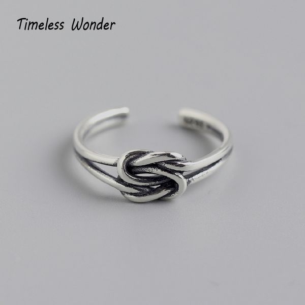 timeless wonder 925 sterling sliver geo knot stackable rings women jewelry punk gothic cocktail ins hiphop fashion lady 3382, Golden;silver
timeless wonder 925 sterling sliver geo knot stackable rings women jewelry punk gothic cocktail ins hiphop fashion lady 3382, Golden;silver
