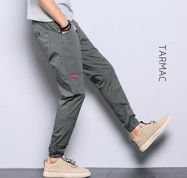 Casual Pants MenS Fashion Brand Clothing Hommes Streetwear Solid Color Long Trousers Male Slim Fitting Pants
Casual Pants MenS Fashion Brand Clothing Hommes Streetwear Solid Color Long Trousers Male Slim Fitting Pants