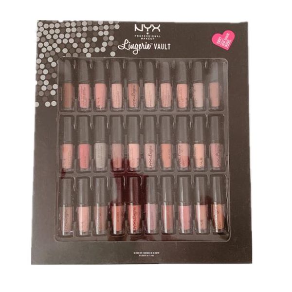 stock nyx soft matte vault lingerie vault lipstick lip gloss matte no fading soft velvet lip makeup kit 36 colors 30 color
stock nyx soft matte vault lingerie vault lipstick lip gloss matte no fading soft velvet lip makeup kit 36 colors 30 color