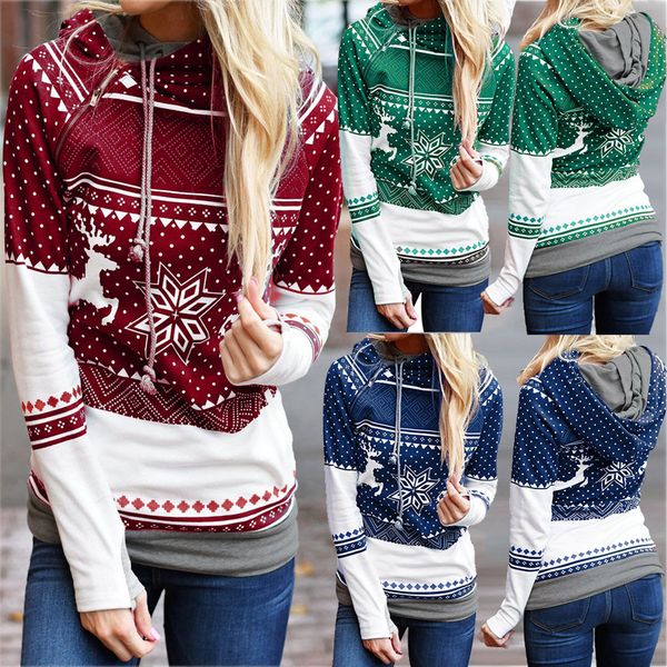 christmas women zipper print hooded sweatshirt roupas femininas pullover casual loose asymmetric sweatshirt pullovers, Black
christmas women zipper print hooded sweatshirt roupas femininas pullover casual loose asymmetric sweatshirt pullovers, Black