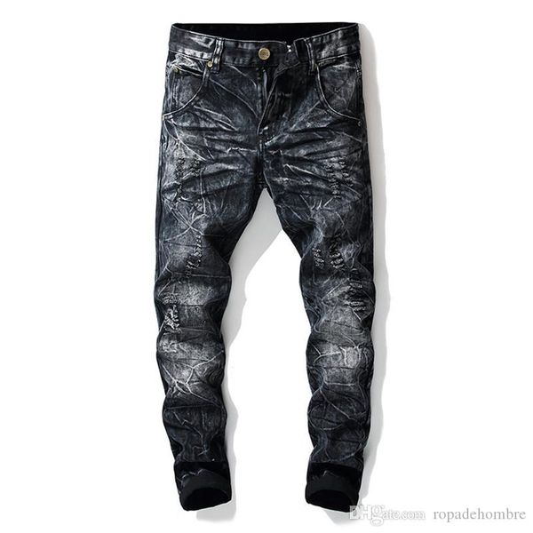 brand new mens designer jeans fashion blue and black washed ripped jeans street style mens pencil pants
brand new mens designer jeans fashion blue and black washed ripped jeans street style mens pencil pants