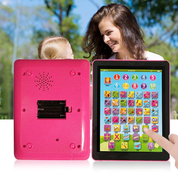 2 colors durable children learning english tablet portable kids computer 8 different learning modes child educational toy
2 colors durable children learning english tablet portable kids computer 8 different learning modes child educational toy