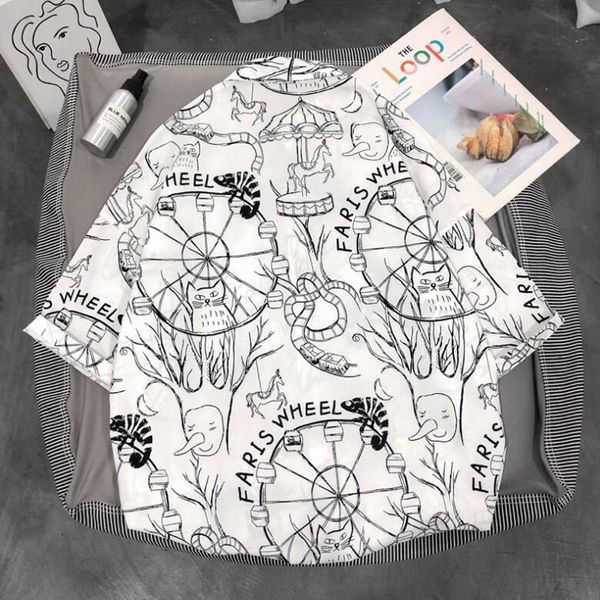 15 color hawaiian print short sleeve mens shirt button up beach floral blouse men large size male printed shirts streetwear, White;black
15 color hawaiian print short sleeve mens shirt button up beach floral blouse men large size male printed shirts streetwear, White;black