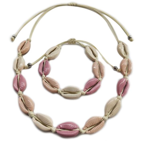 2 шт. / компл. shell ожерелье браслет регулируемый пляж choker мода браслеты браслет boho surfer ювелирные изделия для женщин девочек x4ya, Silver
2 шт. / компл. shell ожерелье браслет регулируемый пляж choker мода браслеты браслет boho surfer ювелирные изделия для женщин девочек x4ya, Silver