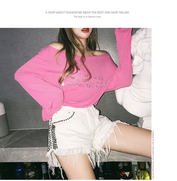 p ammy punk style rivet tassel shorts denim pants lady loose short jeans summer fashion short pants biker shorts, White;black
p ammy punk style rivet tassel shorts denim pants lady loose short jeans summer fashion short pants biker shorts, White;black
