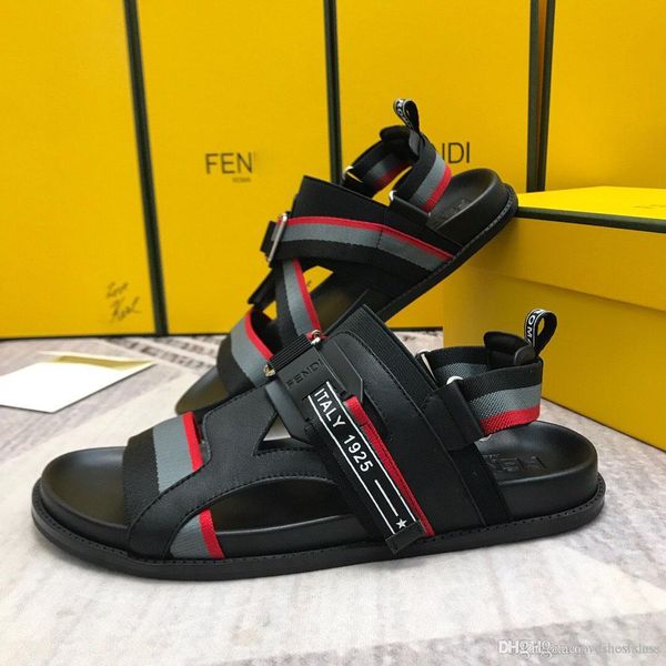 new luxury mens elastic letter flats sandals novelty summer gladiator sandals classic casual shoes size 38-45, Black
new luxury mens elastic letter flats sandals novelty summer gladiator sandals classic casual shoes size 38-45, Black