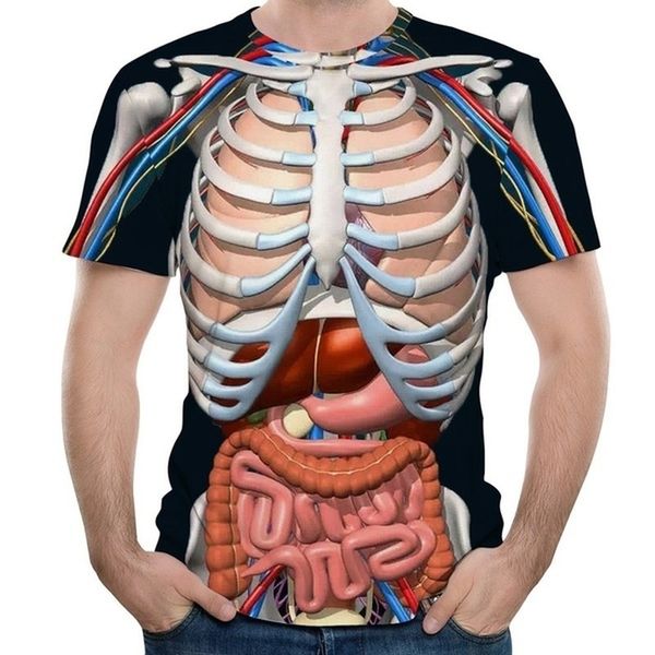 2020 educational augmented reality t-shirt for anatomy 3d printed round neck short-sleeved t-shirt anime funny halloween men t shirt, White;black
2020 educational augmented reality t-shirt for anatomy 3d printed round neck short-sleeved t-shirt anime funny halloween men t shirt, White;black