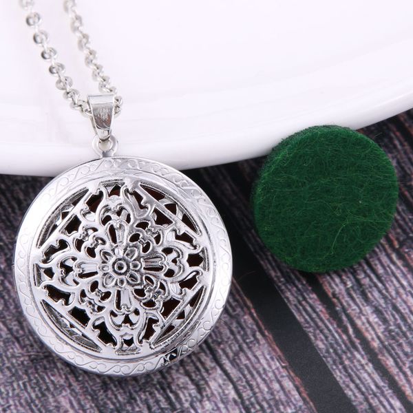 nuevo aroma difusor collar abierto plata colgantes colgante perfume aceite esencial aromaterapia locket collar con almohadillas, Silver
nuevo aroma difusor collar abierto plata colgantes colgante perfume aceite esencial aromaterapia locket collar con almohadillas, Silver