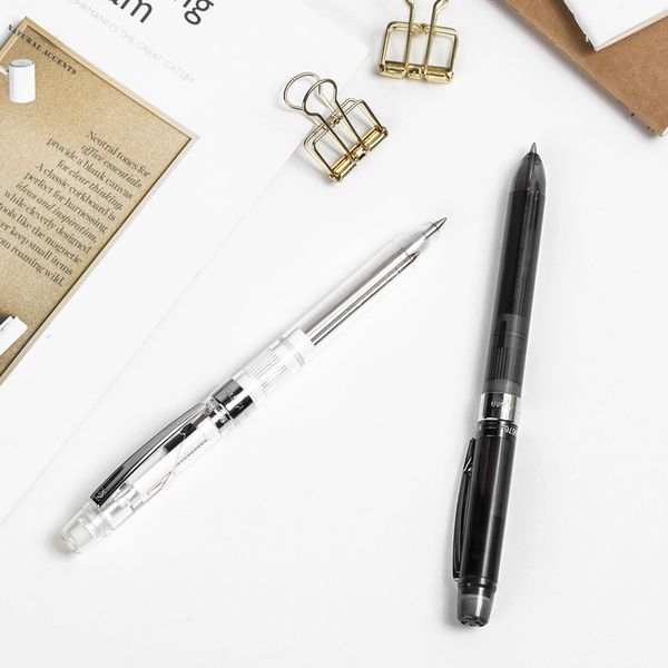 3-in-1 mechanical pencil ballpoint pen 2 colors barrel 0.5mm refill lightweight body multifunction pen office stationery, Blue;orange
3-in-1 mechanical pencil ballpoint pen 2 colors barrel 0.5mm refill lightweight body multifunction pen office stationery, Blue;orange