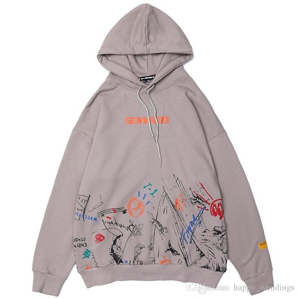 men harajuku streetwear hip hop sweatshirt hoodie graffiti print 2019 autumn cotton pullover hoodies hiphop clothes skateboard, Black
men harajuku streetwear hip hop sweatshirt hoodie graffiti print 2019 autumn cotton pullover hoodies hiphop clothes skateboard, Black