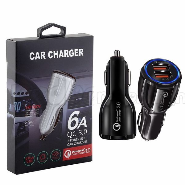 qc 3.0 quick car charger dual usb ports 6a power adapter fast adaptive car chargers for samsung s8 note 8 gps tablet
qc 3.0 quick car charger dual usb ports 6a power adapter fast adaptive car chargers for samsung s8 note 8 gps tablet