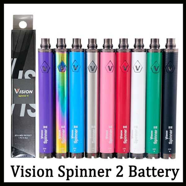 Видение Spinner 2 II Батарея 1650mAh Twist Регулируемое напряжение 3,3 ~ 4.8V для 510 темы Испаритель Электронные сигареты Ego Атомайзеры
Видение Spinner 2 II Батарея 1650mAh Twist Регулируемое напряжение 3,3 ~ 4.8V для 510 темы Испаритель Электронные сигареты Ego Атомайзеры