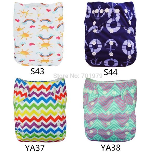 washable and reusable baby cloth diaper with baby diaper insert